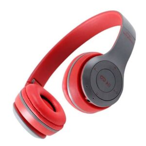Casque Stéréo Sans Fil Bluetooth OAKORN P47 Rouge - Liberté Sonore Absolue